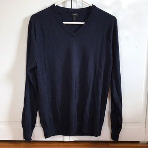 J. Crew mens small sweater in navy